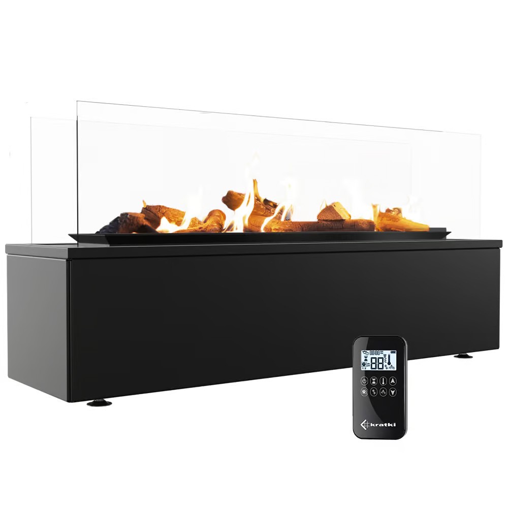 Kratki Patio Horizontal Gaskamin Outdoor