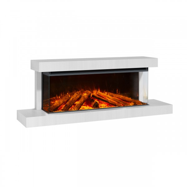 La Nordica-Extraflame Lumen 1200 mit Fassade Elektrowandkamin
