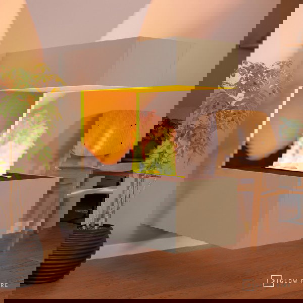 Glow Fire Schiller Wall Multicolor Elektrokamin