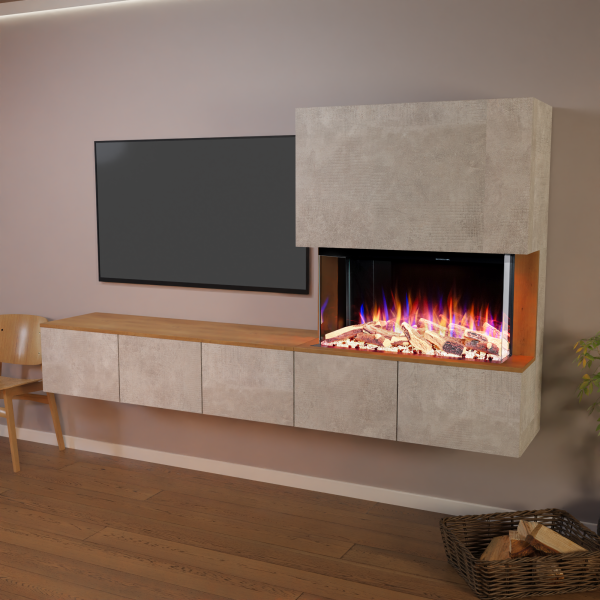 Glow Fire Elektrokamin CW5 E-Motion