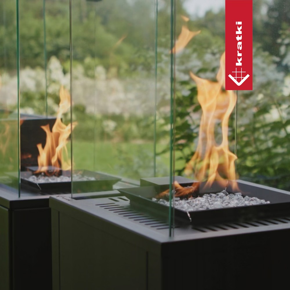 Kratki Patio Mini Gaskamin Outdoor
