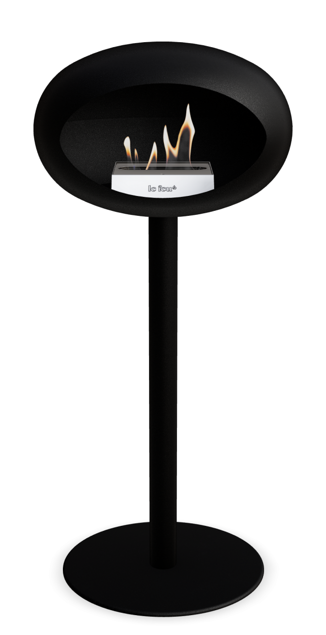 Le Feu Steel High Ethanolkamin mit modernem Design