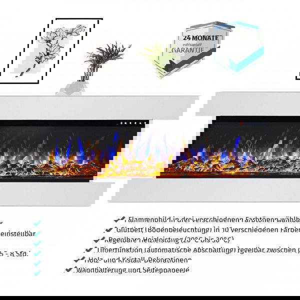 Glow Fire Insert Clear Elektrokamin online kaufen | KAMINLICHT