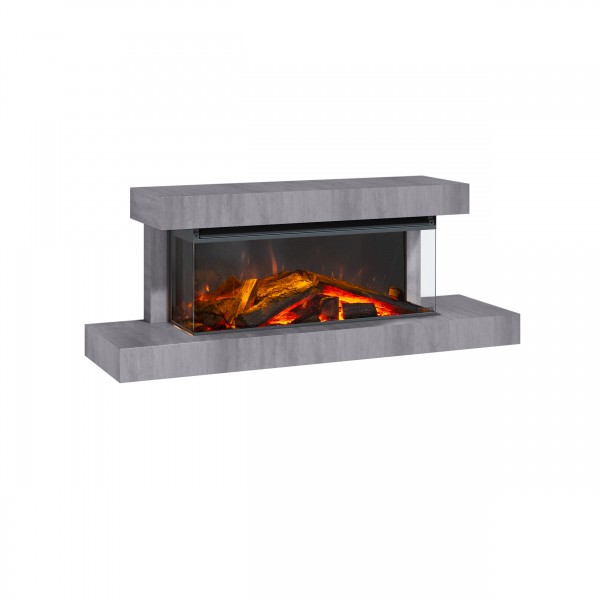 La Nordica-Extraflame Lumen 870 mit Fassade Elektrowandkamin