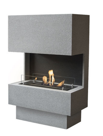 Xaralyn Nuoro Ethanol Kamin- Klassisch Naturstein Fassade, Bioethanolkamin, Standkamin