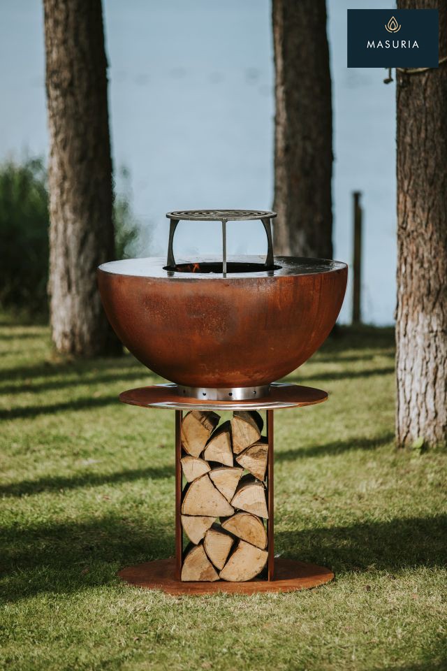Masuria Feuerstelle & Plancha Grill Stilo