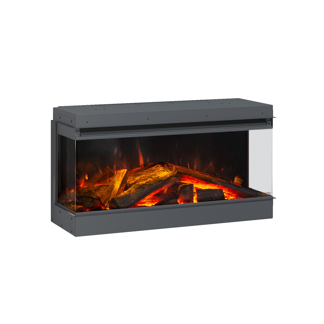 La Nordica-Extraflame Lumen 870 Elektrokamineinsatz, Elektrokamineinsatz mit Heizung, Standkamin modern, Elektrischer Dekokamin