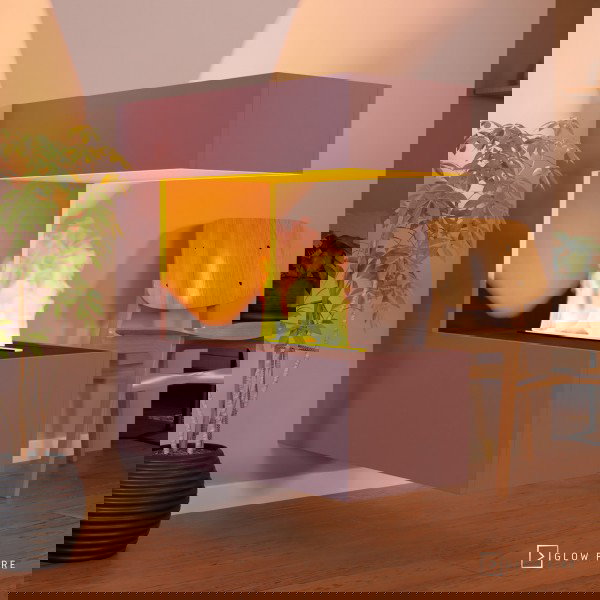 Glow Fire Schiller Wall Multicolor Elektrokamin