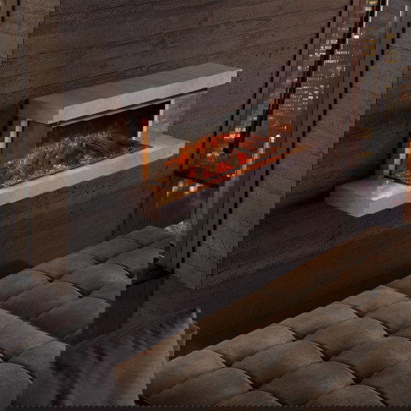 La Nordica-Extraflame Lumen 1200 mit Fassade Elektrowandkamin