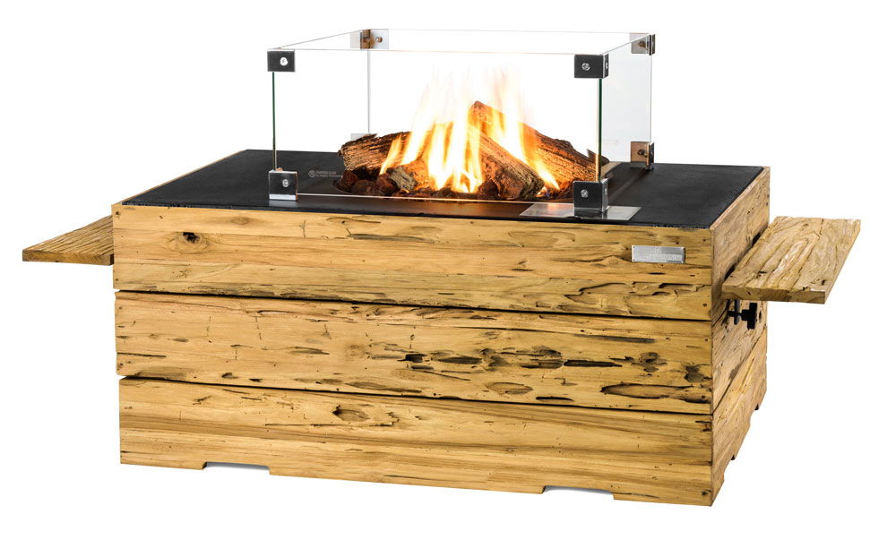 Happy Cocooning rechteckiger Feuertisch Driftwood online kaufen