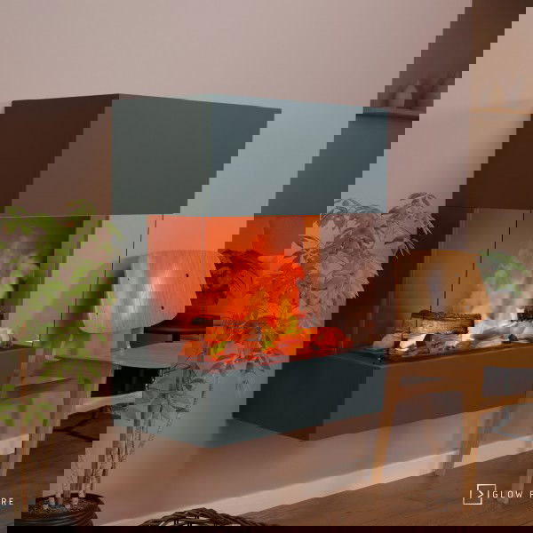 Glow Fire Kästner Wall Multicolor Elektrokamin