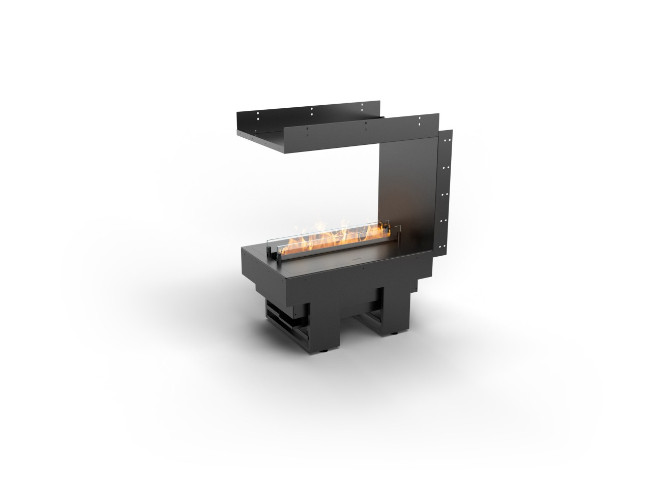 Planika Cool Flame See-Through Fireplace 500 Elektrokamineinsatz ohne Holzscheite