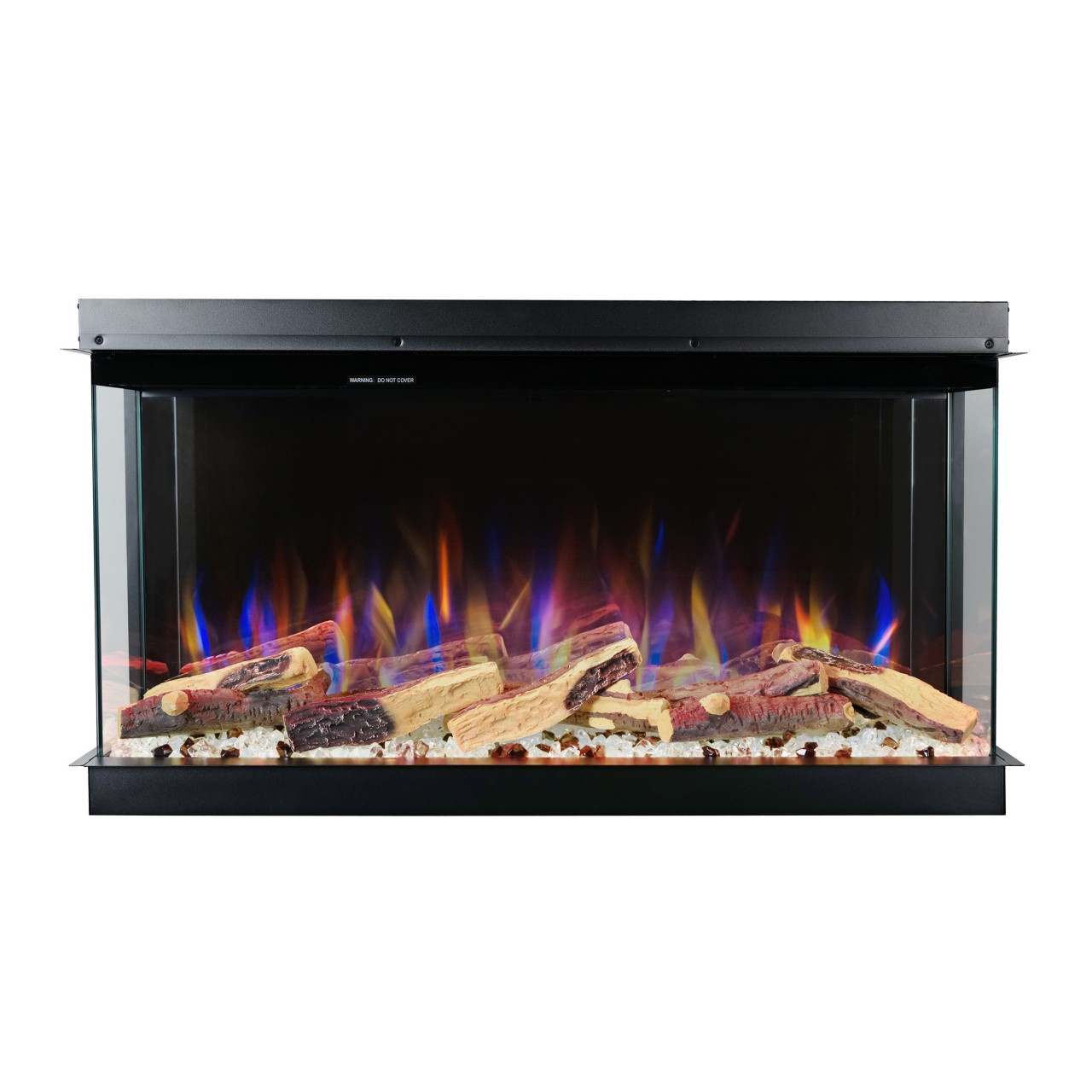 Glow Fire LED E-Motion 3D 33 Elektrokamin , Elektrokamineinsatz mit Heizung, Standkamin modern, Elektrischer Dekokamin