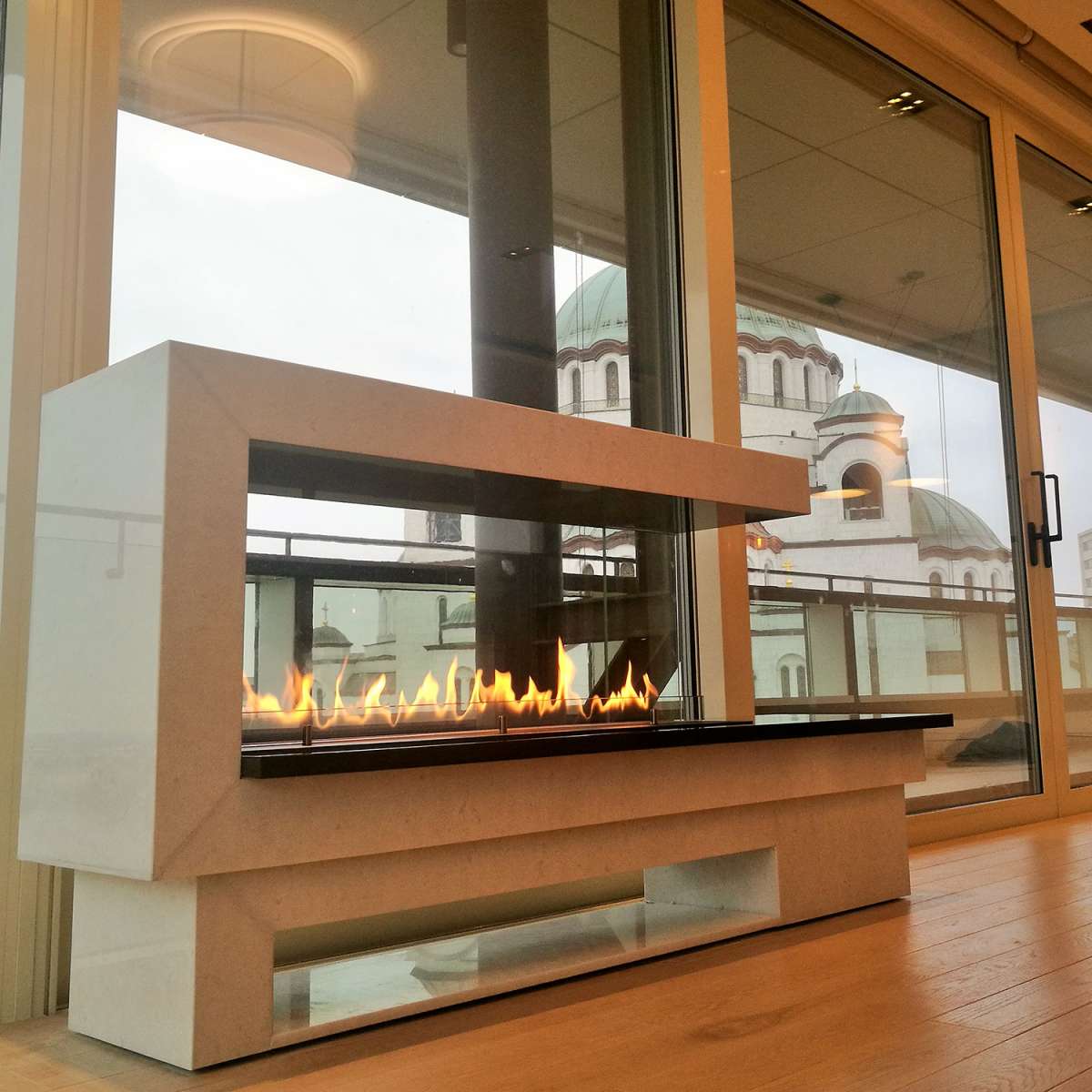 Planika Forma Firebox ROOM-DIVIDER Ethanolkamin online kaufen | KAMINLICHT