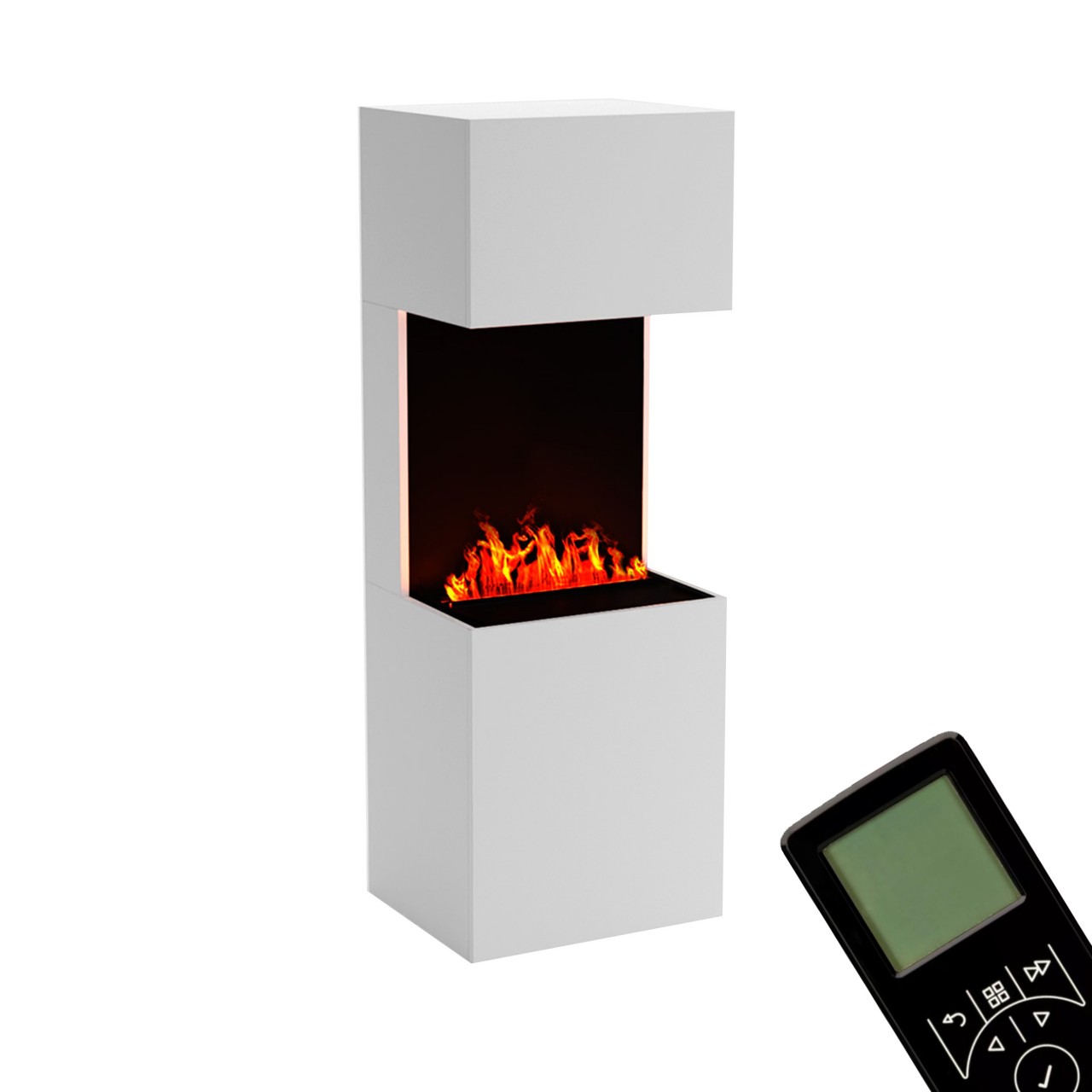 Glow Fire Beethoven Elektrokamin Opti-Myst Cassette 500 ohne Holzdekoration