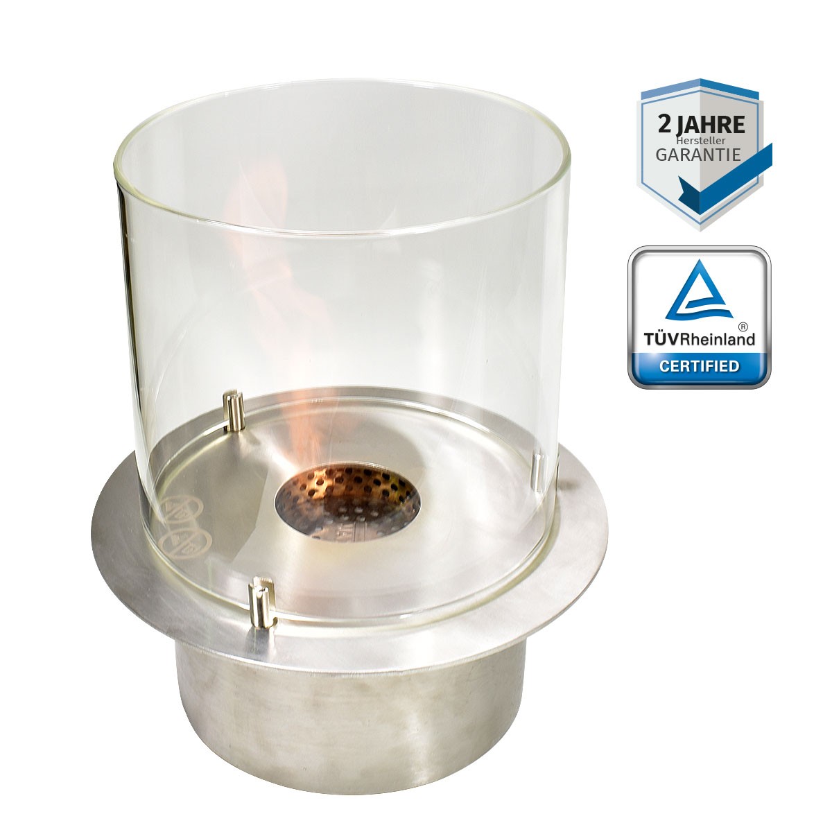 Kaminlicht Ethanolbrenner rund