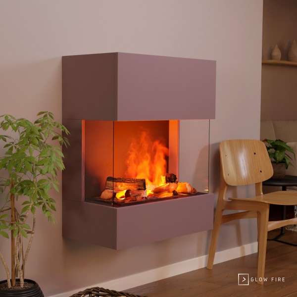 Glow Fire Kästner Wall Multicolor Elektrokamin