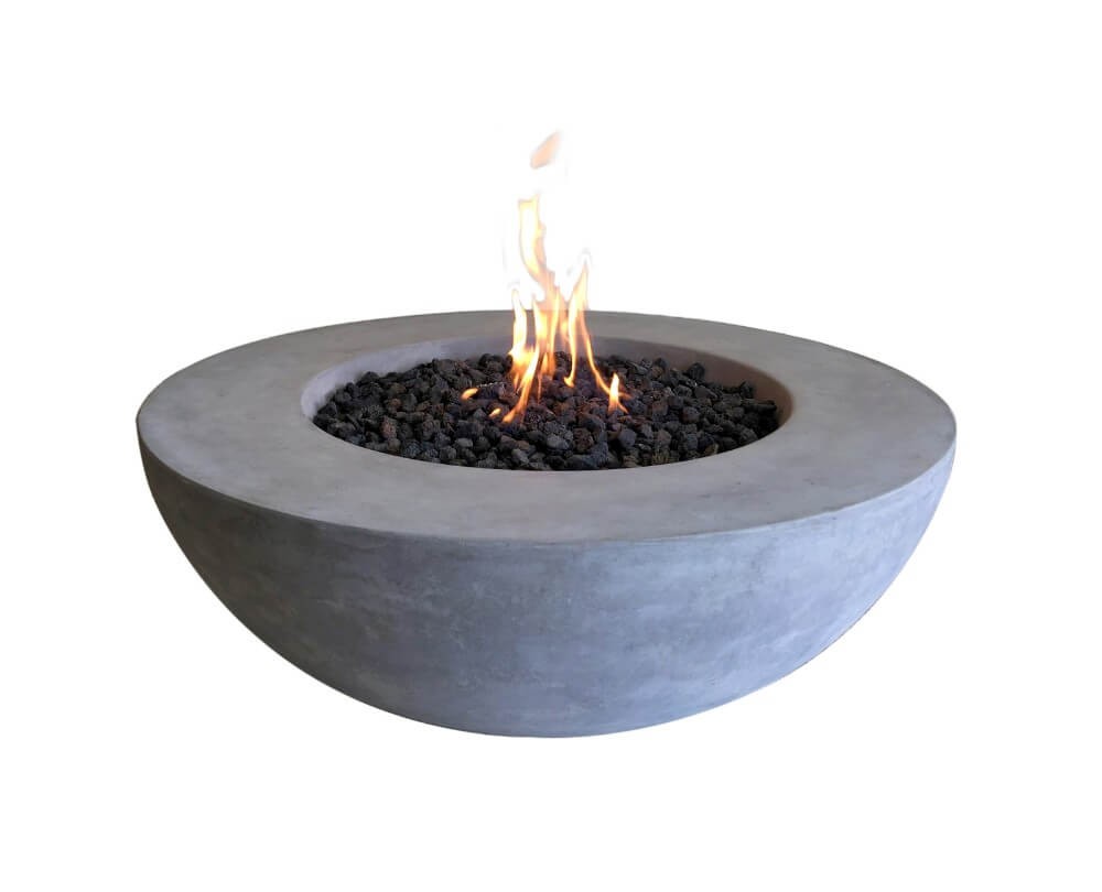 Gas-Feuerstelle Ätna aus Faserbeton