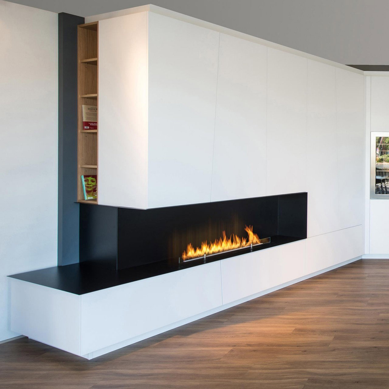 Planika Forma 800 PrimeFire mit BEV Automatikbrenner Ethanolkamin