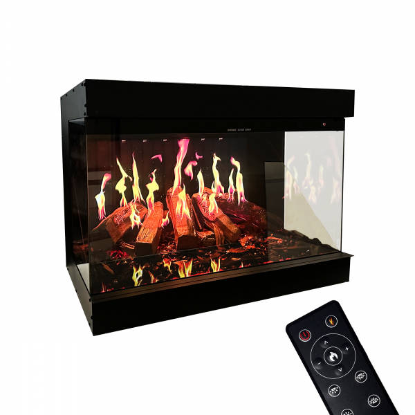 Glow Fire Hologramm 80 Einsatzkamin