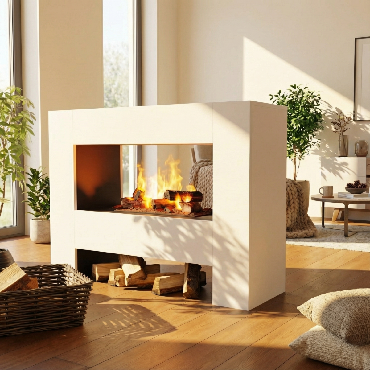 Glow Fire Fallada Elektrokamin Wasserdampf
