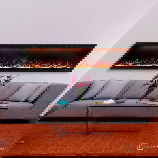 Glow Fire Smart Wall Elektrokamin Einbau LED 91 - 254 cm