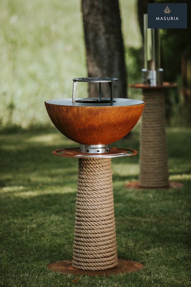 Masuria Feuerstelle & Plancha Grill Leuchtturm