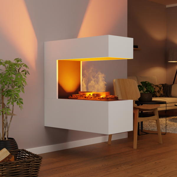 Glow Fire Schiller Wall Elektrokamin