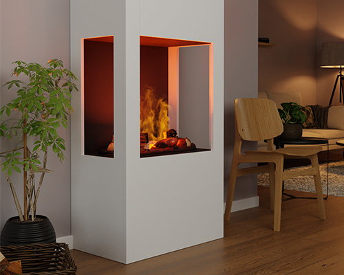 Glow Fire Wasserdampfkamin Böll Opti-Myst