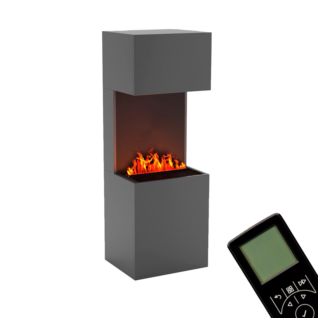 Glow Fire Beethoven Elektrokamin Opti-Myst Cassette 500 ohne Holzdekoration