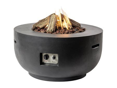 Happy Cocooning Feuertisch Kugel Betonlook