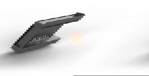 Planika Forma Firebox RIGHT-CORNER mit BEV Automatikbrenner