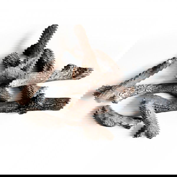 Glow Fire Holzdekoration (10-Teilig) aus Keramik