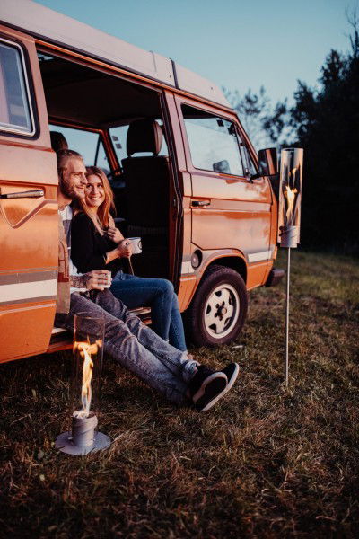 Höftas Spin Gartenfackel online kaufen | KAMINLICHT