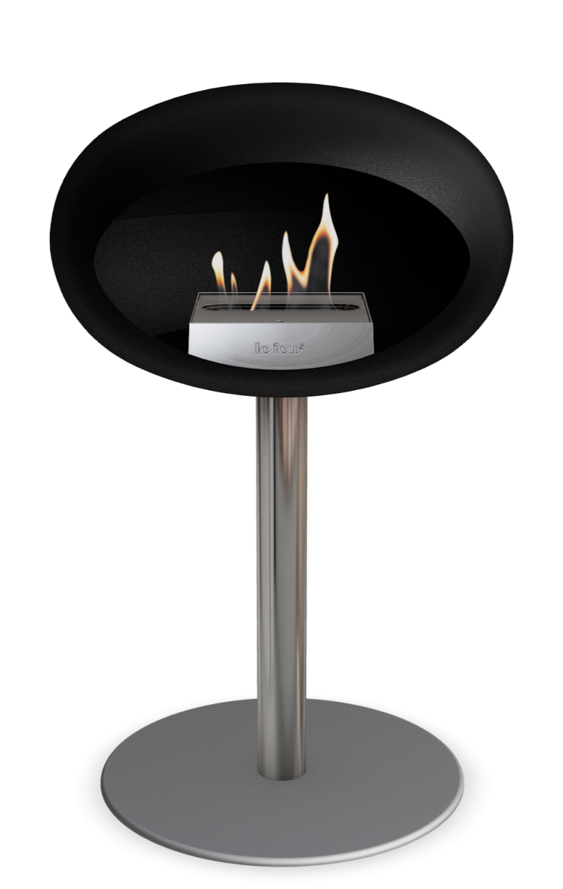 Le Feu Steel Low Ethanolkamin mit modernem Design