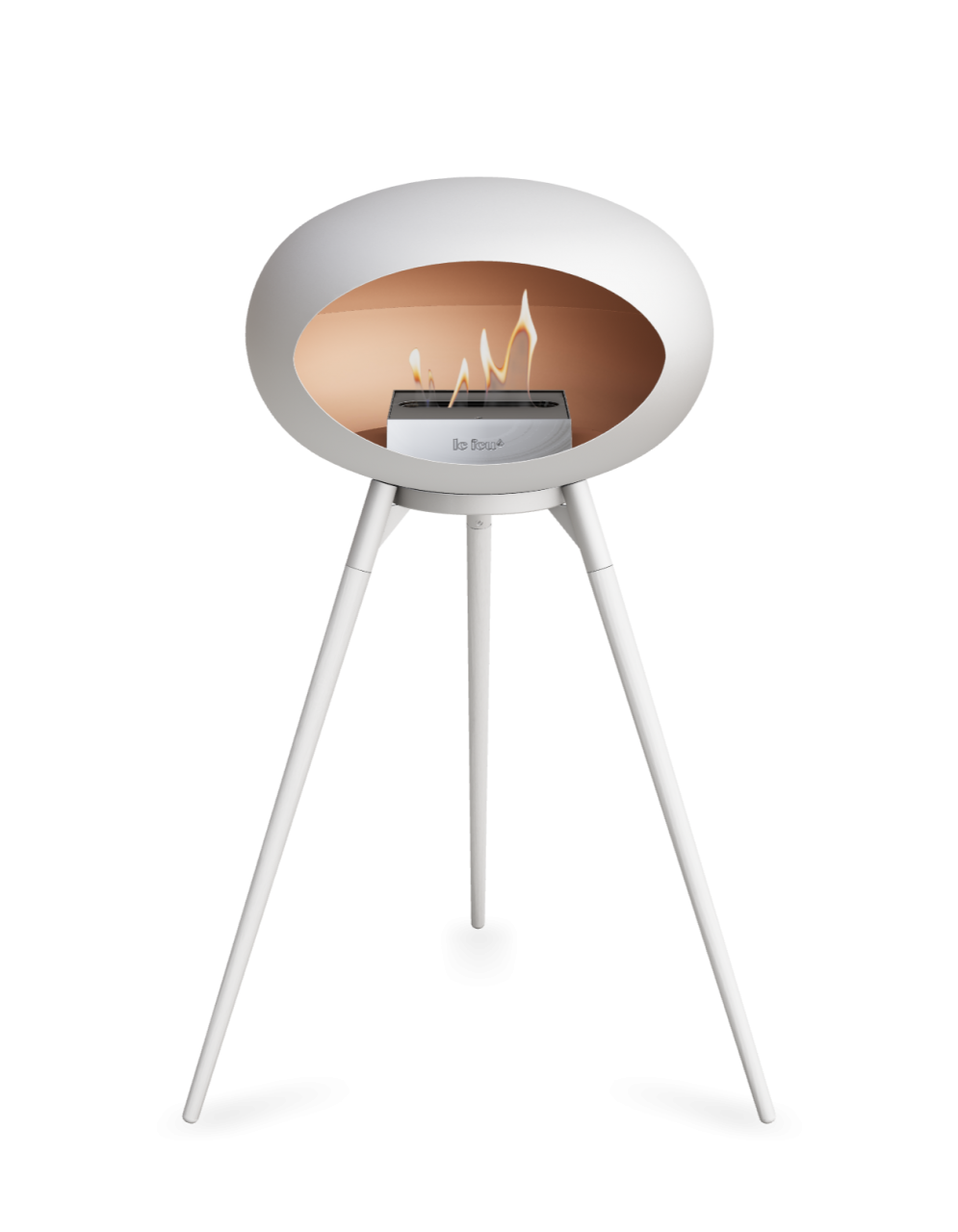 Le Feu Ground High Ethanolkamin mit modernem Design