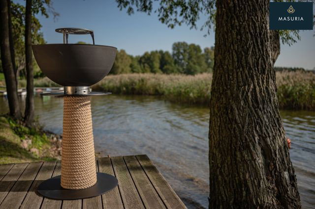 Masuria Feuerstelle & Plancha Grill Leuchtturm