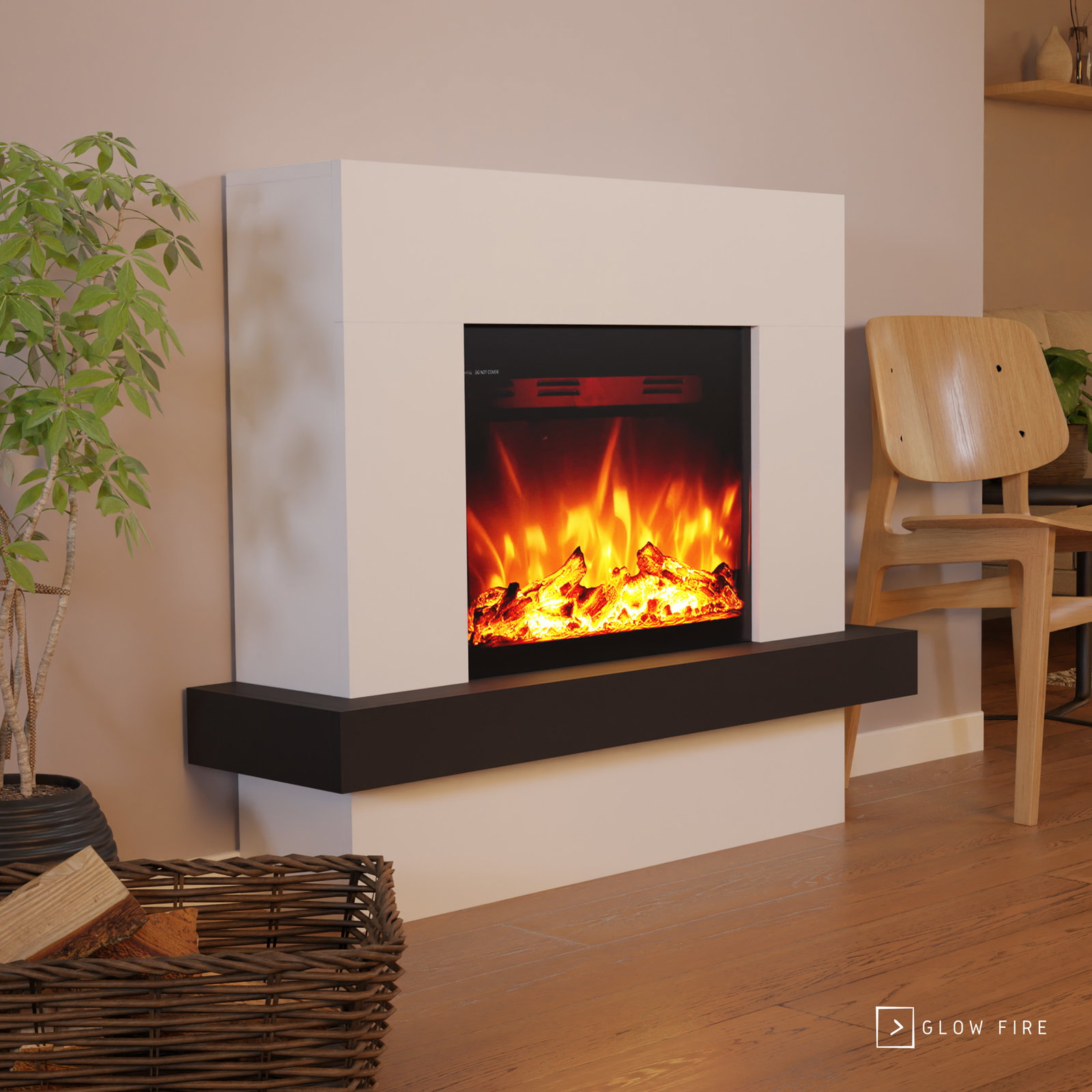 Glow Fire Pandora - LED Elektrokamin