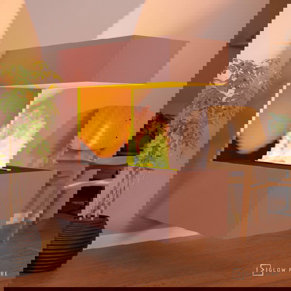 Glow Fire Schiller Wall Multicolor Elektrokamin