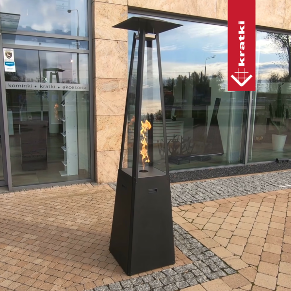 Kratki Umbrella Gaskamin Outdoor