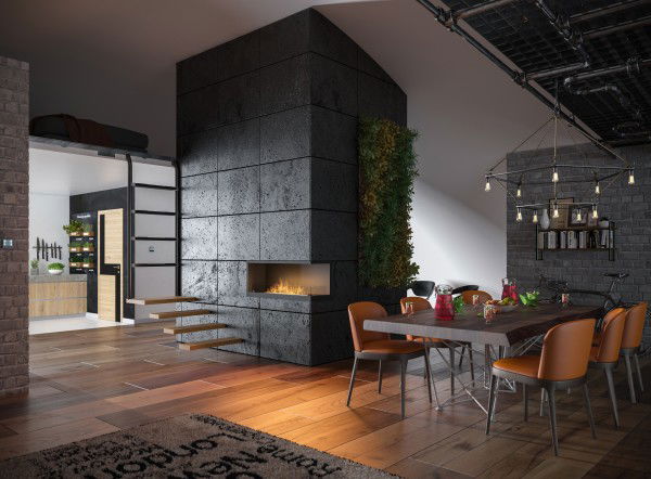 InFire Inside R1100 Ethanolkamin rechtsoffen online kaufen | KAMINLICHT