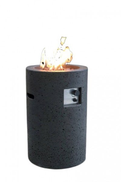 Gas-Feuertisch Merapi in Basaltoptik aus Faserbeton online kaufen