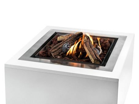 Happy Cocooning Einbau Feuertisch quadratisch groß (48 x 48 cm)