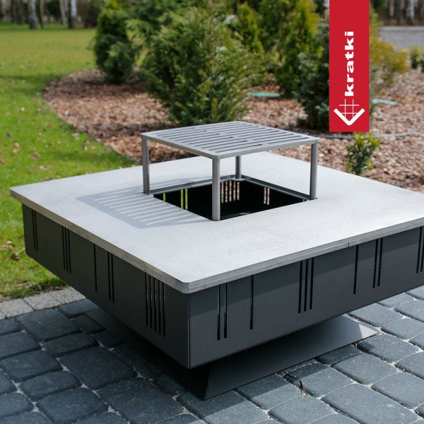 Kratki Quadrum BBQ Feuerplatte