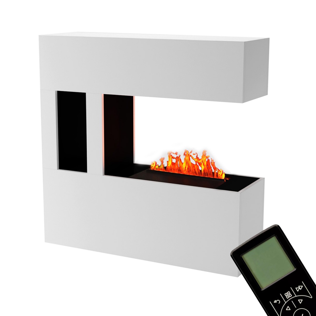 Glow Fire Schiller Pocket Elektrokamin Opti-Myst Cassette 500 ohne Holzdekoration