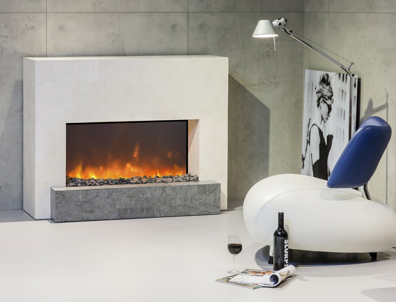 Xaralyn Santos Elektrokamin Top Flame Trivero 90
