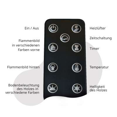 Glow Fire Insert Clear Elektrokamin online kaufen | KAMINLICHT