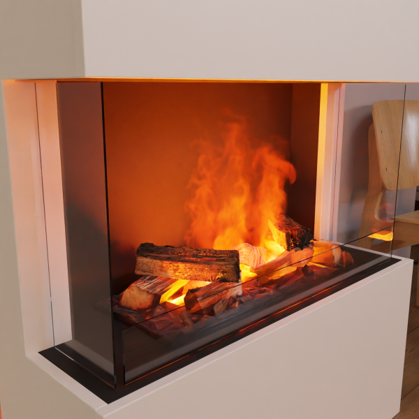 Glasscheiben-Set für Glow Fire Tucholsky