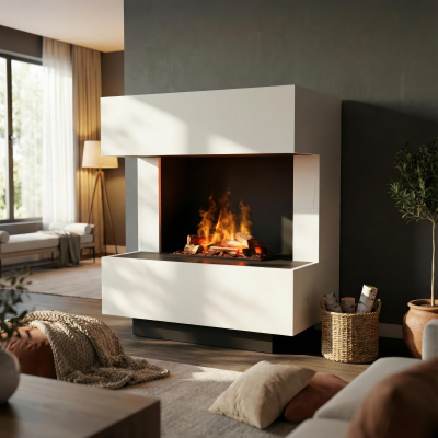 Kamin ohne Schornstein